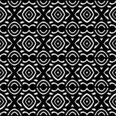 White background with black pattern. Seamless texture for fashion, textile design,  on wall paper, wrapping paper, fabrics and home decor. Simple repeat pattern.