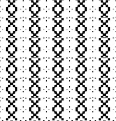 White background with black pattern. Seamless texture for fashion, textile design,  on wall paper, wrapping paper, fabrics and home decor. Simple repeat pattern.