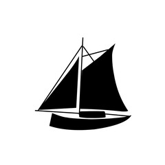 silhouette of a sailboat