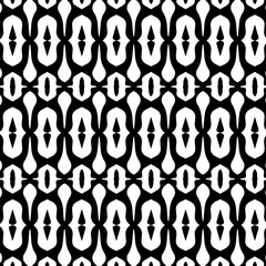 White background with black pattern. Seamless texture for fashion, textile design,  on wall paper, wrapping paper, fabrics and home decor. Simple repeat pattern.
