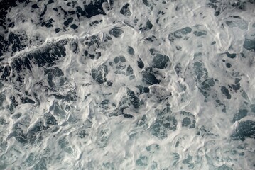 background water ice foaming foam sea ocean mediterranean