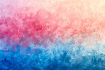 Fototapeta premium Abstract Blue and Red Painting