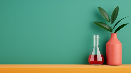 Showcase educational experiences in family life with illustrations of science experiments, museum trips, and cultural explorations that inspire curiosity and learning. Clean and Clear Color,