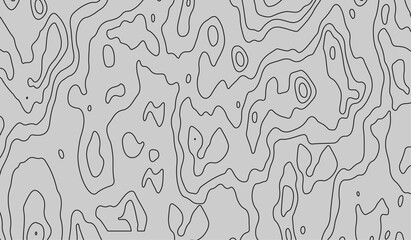 Abstract vintage topography map. Vector background.