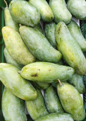 Abundant Fresh Mango Displayed in Market
