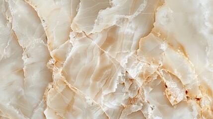 A detailed image of creamy beige marble