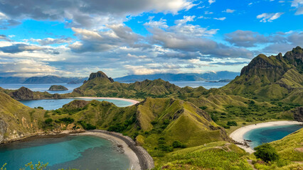 padar island in indonesia labuan bajo © Daniel
