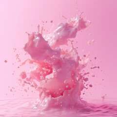 splash isolated on white background