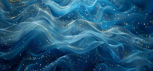 waves of transition soft misty curves of fabric. seamless ups and downs, peak and dip in the flow of mind data structure, and information design