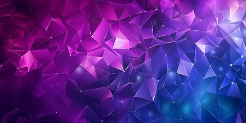 Obraz premium Low polygon design for horizontal advertisement label flyer and web backdrop