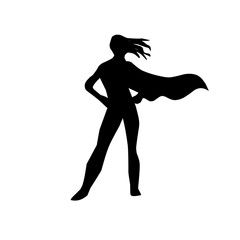 super hero silhouette