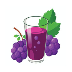 Drinks vector illustration. Collection of cocktails in flat design