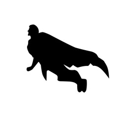 super hero silhouette