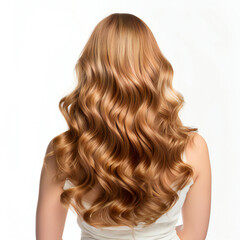 Naklejka premium hair of a woman