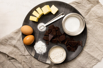 Chocolate Brownie Ingredients