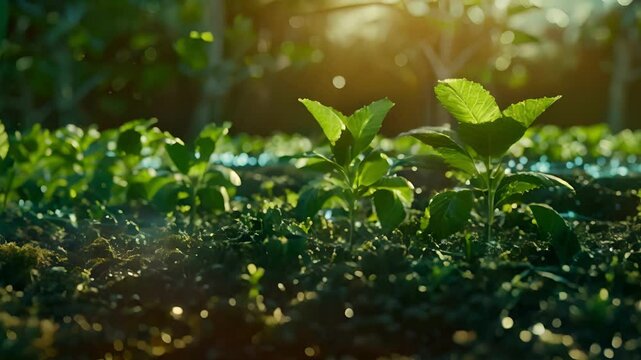 A sustainable farming od implemented with the aid of 5G sensors promoting longterm soil health and crop productivity through precise monitoring and targeted interventions.