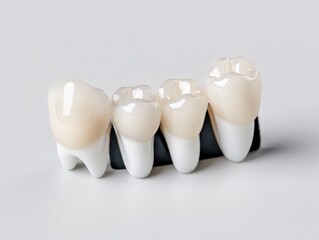 Crown restoration essence, realistic, macro shot, crisp details