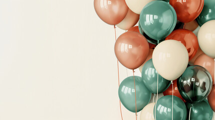 balloons on the wall