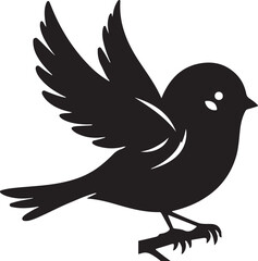 silhouette of a bird