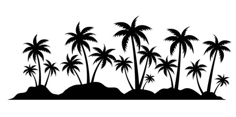 palm tree silhouette