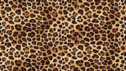 Vibrant Leopard Print Pattern: Perfect for Fashion and Textile Design