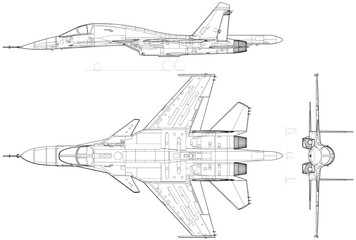 Fighter jet planes 3 view, blueprints, svg cut file, cnc cut file, engraving file, CNC router file, laser cutting, Cricut File, isolated, Engraving model
