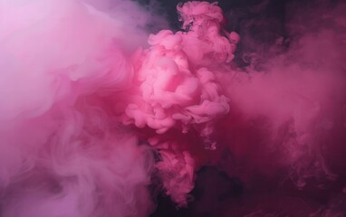 Fototapeta premium pink smoke background