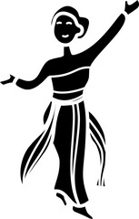 Tradisional day Indonesia independence day illustration vector