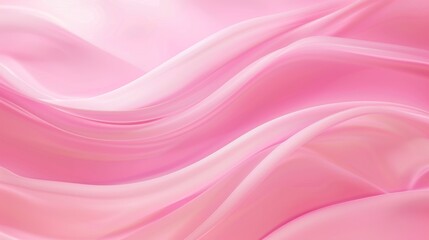 Obraz premium Abstract Pink Wavy Background