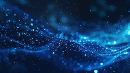 Cosmic Night Sky Background for Space Themed Designs Generative AI