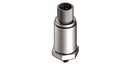 Line drawing with shading showing and industrial accelerometer