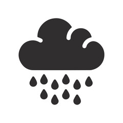 Cloud computing concept illustration, vector symbol.