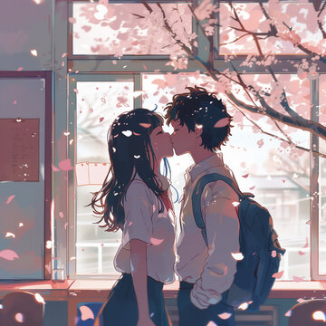 anime kiss
