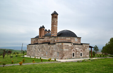 Obraz premium Sheikh Sucaeddin-i Veli Complex and Tomb, located in Eskisehir, Turkey, was built in the 16th century.