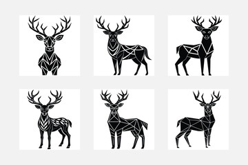 Antelope illustration bundle