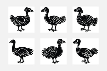 Dodo illustration bundle