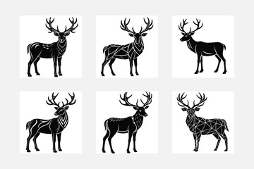 Deer illustration bundle