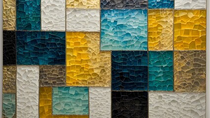 colorful glass square abstract background