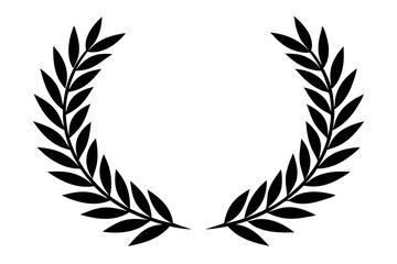 leaf silhouette vector illustration