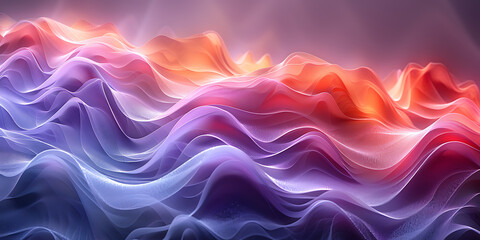 Obraz premium Cosmic Flow: Interwoven Lines of Energy