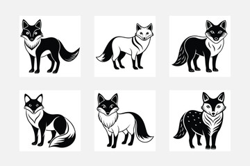 Fox illustration bundle