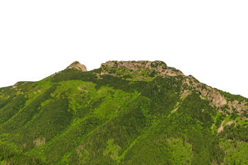 Green mountains in summer.  © K. Yeudakimava