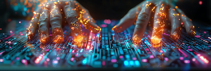 Holographic Programming: Cyberpunk Coder's Workspace