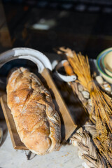 Traditional sourdough bread