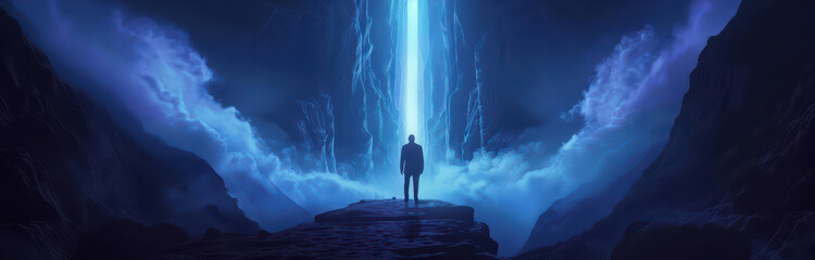 A hightech immersive theater experience allows audiences to explore giant