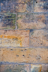 urban vintage stone background. old stone wall several shades of brown and gray.