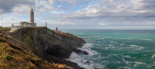 Cabo Mayor lighthouse, Santander, Spain