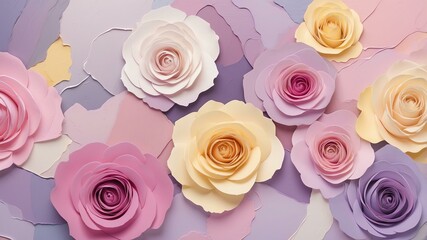 abstract color palette wallpaper with rose pink lilac background