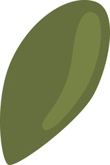 Cranberry Leaf Hand Drawn