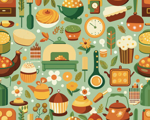 seamless cozy kitchen items